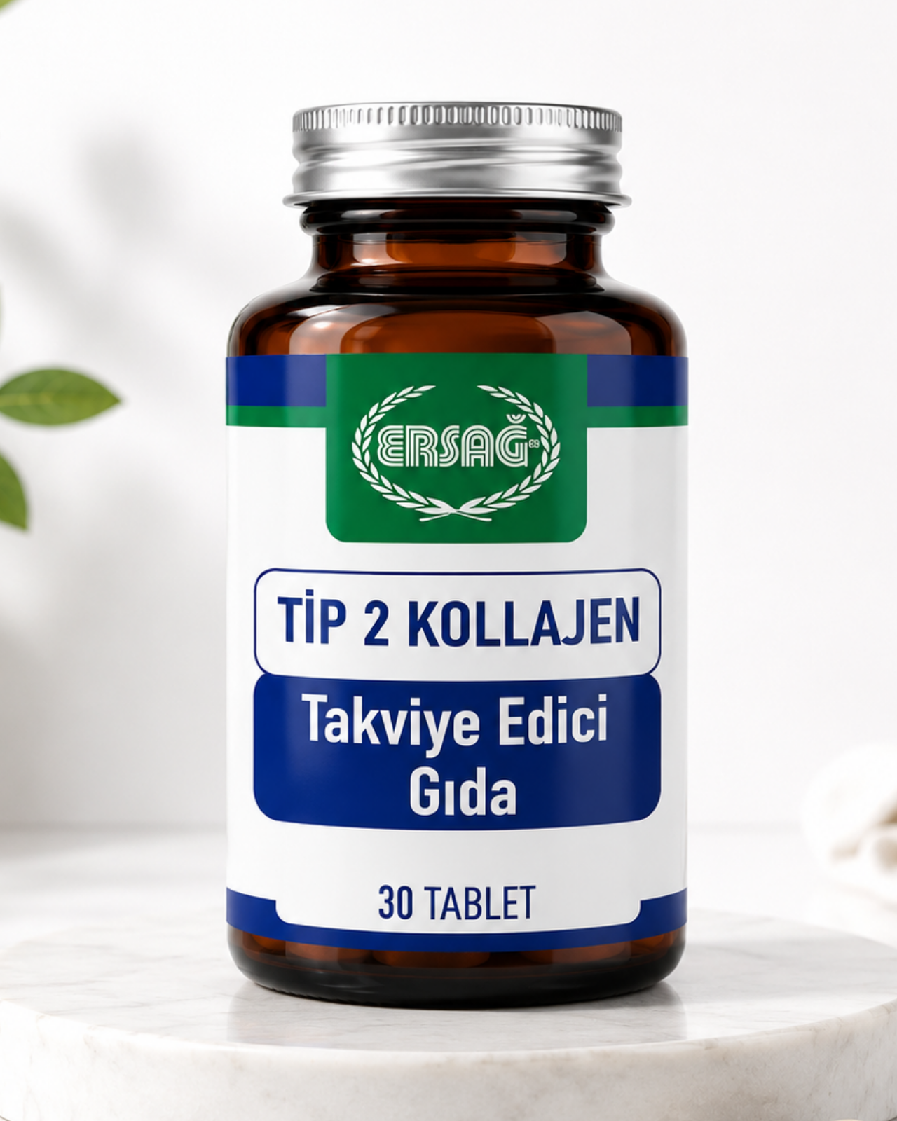ERSAĞ Tip 2 Kollajen İçeren Takviye Edici Gıda 30 Tablet