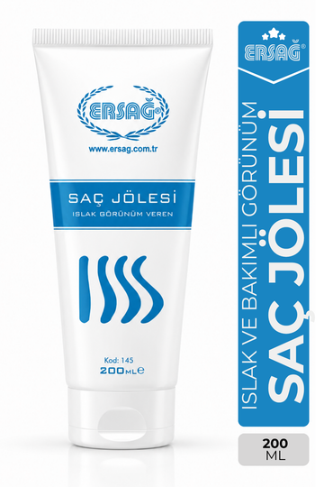 ERSAĞ Saç Jölesi 200 ML - Islak Görünüm