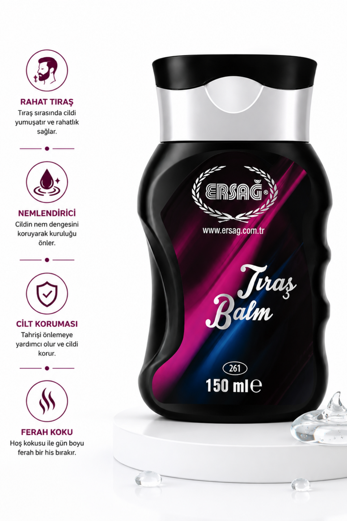 ERSAĞ Tıraş Balm 150 ML