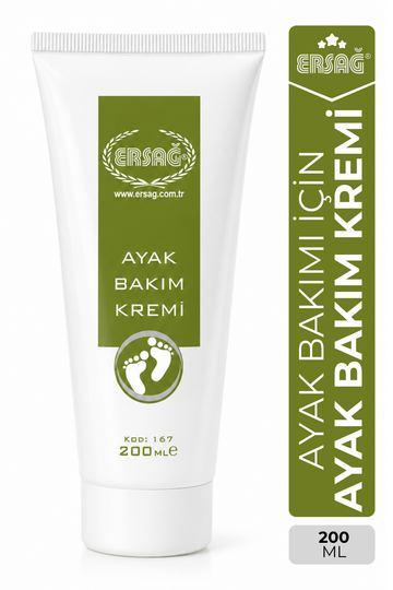 ERSAĞ Ayak Bakım Kremi 200 ML