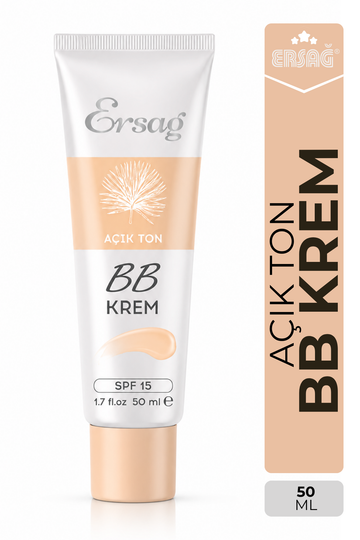 ERSAĞ BB Krem 50 ML - Açık Ton