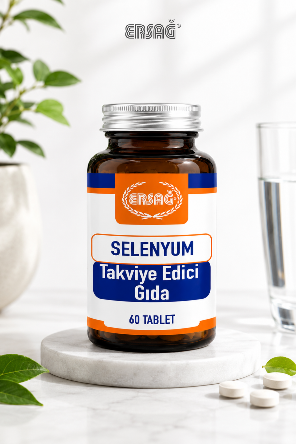 ERSAĞ Selenyum Takviye Edici Gıda 60 Tablet
