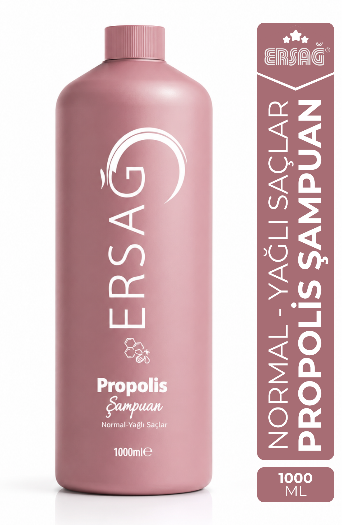 ERSAĞ Propolisli Şampuan 1000 ML - Normal ve Yağlı Saçlar
