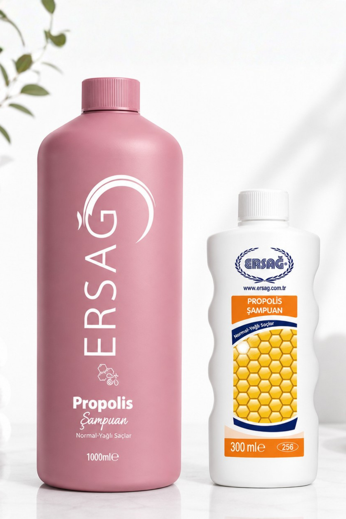 ERSAĞ Aparatlı Propolisli Şampuan 1000 ML - Normal ve Yağlı Saçlar