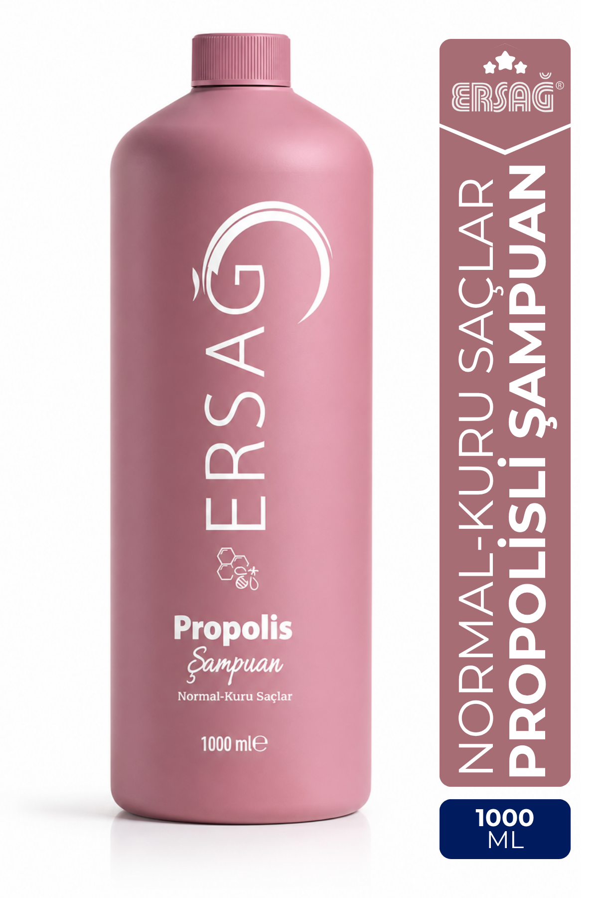 ERSAĞ Propolisli Şampuan 1000 ML - Normal ve Kuru Saçlar