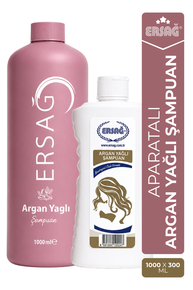 Ersağ Aparatlı Argan Yağı Şampuan