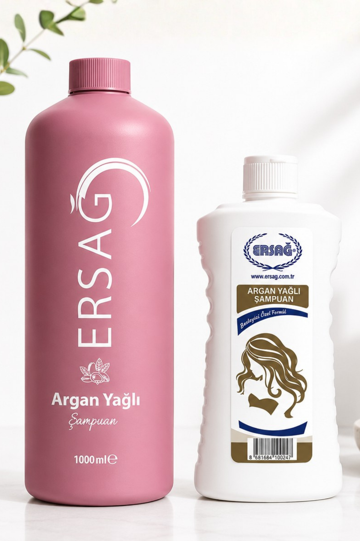 ERSAĞ Aparatlı Argan Yağı Şampuan 1000 ML