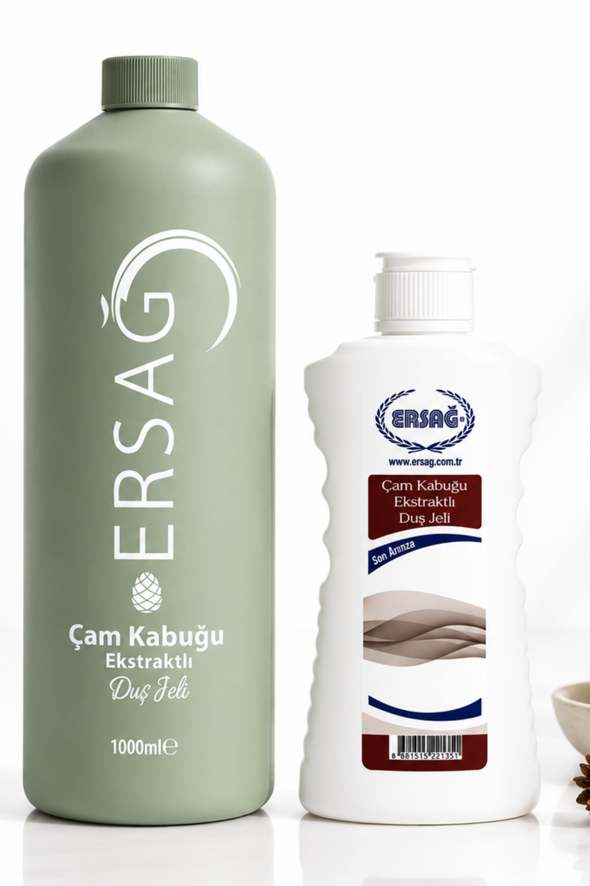 ERSAĞ Aparatlı Çam Kabuğu Ekstraktlı Duş Jeli 1000 ML
