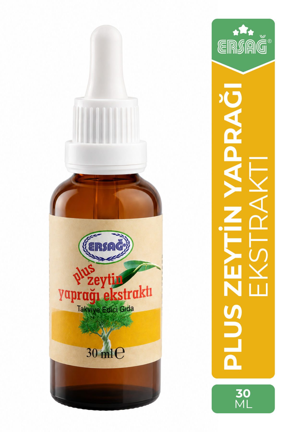 ERSAĞ Plus Zeytinyağı Ekstraktı 30 ML