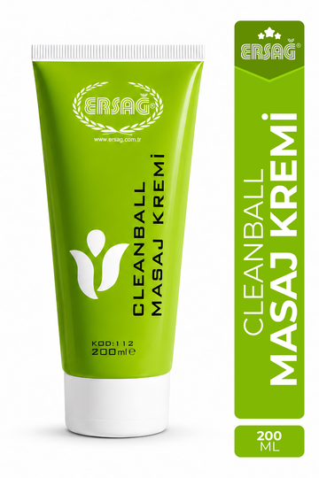 ERSAĞ Mentol Etkili Masaj Kremi 200 ML – Rahatlatıcı Vücut Bakımı