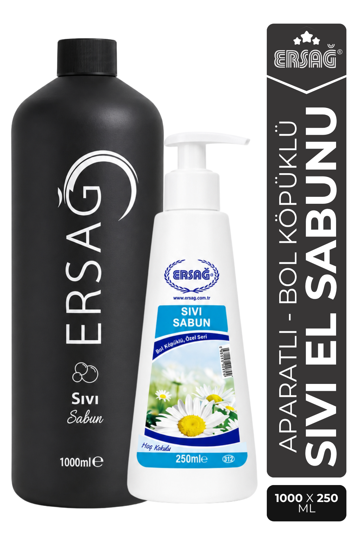 ERSAĞ Aparatlı Sıvı El Sabunu 1000 ML