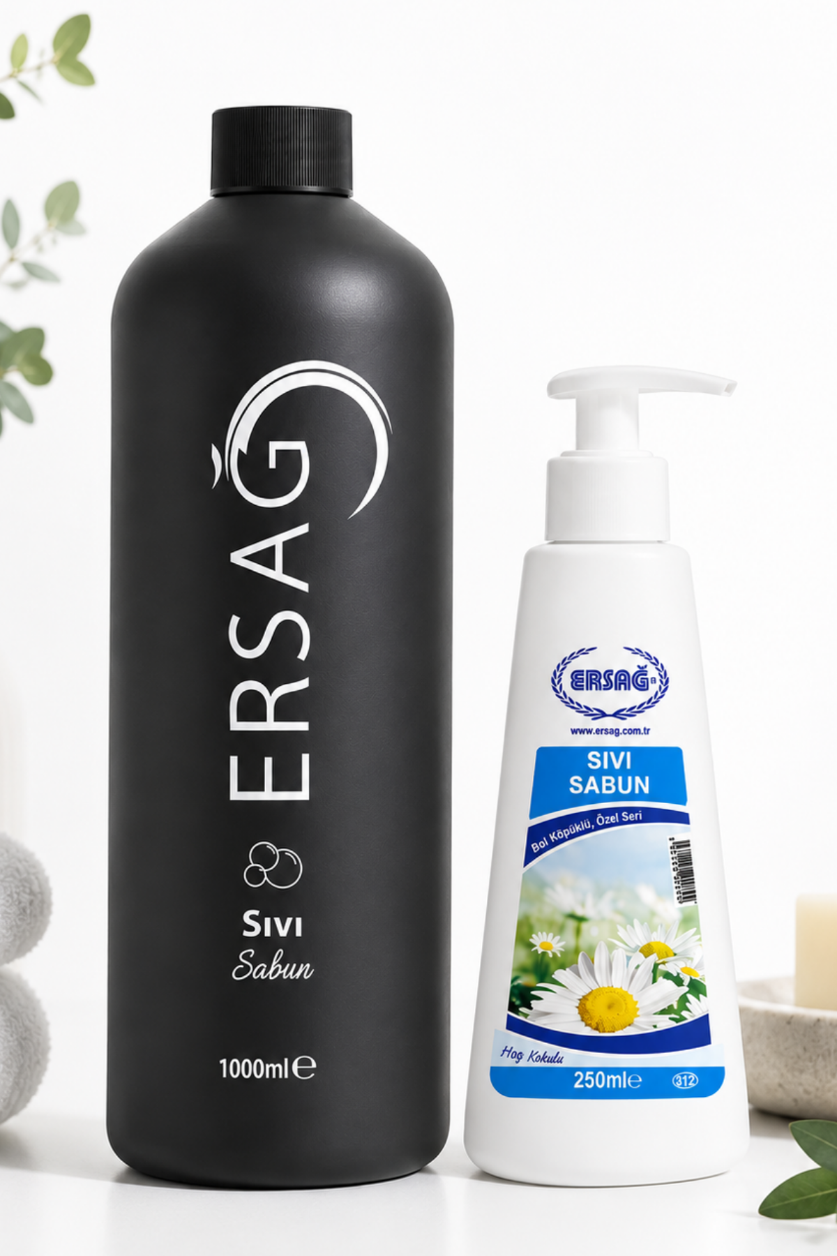 ERSAĞ Aparatlı Sıvı El Sabunu 1000 ML