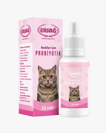 ERSAĞ Kediler İçin Probiyotik Destek 20 ML