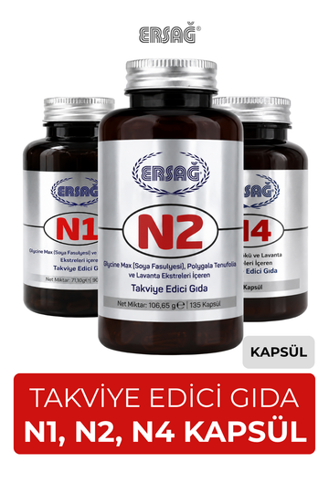 ERSAĞ N1, N2, N4 Kapsül Takviye Edici Gıda