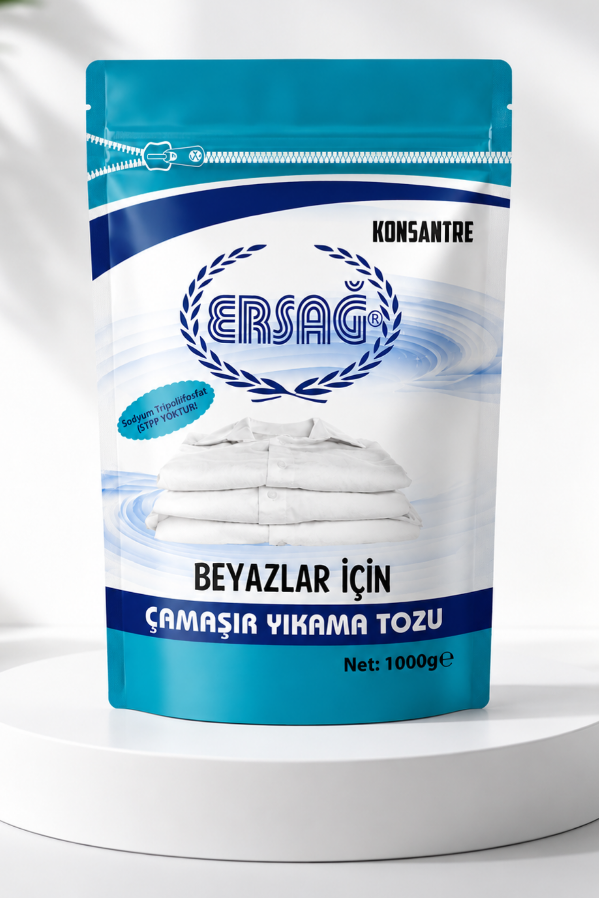 ERSAĞ Beyazlar İçin Çamaşır Yıkama Tozu 1000 GR
