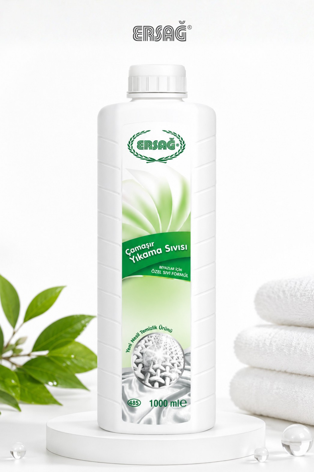 ERSAĞ Beyazlar İçin Çamaşır Yıkama Sıvısı 1000 ML