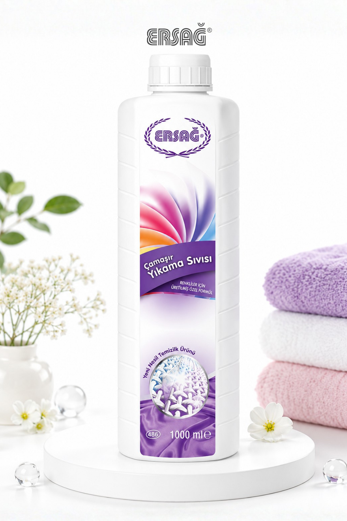ERSAĞ Renkliler İçin Çamaşır Yıkama Sıvısı 1000 ML