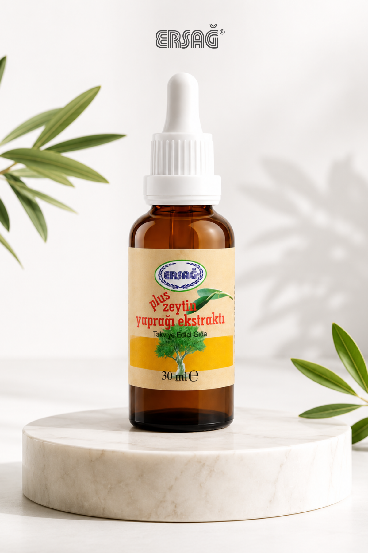 ERSAĞ Plus Zeytinyağı Ekstraktı 30 ML