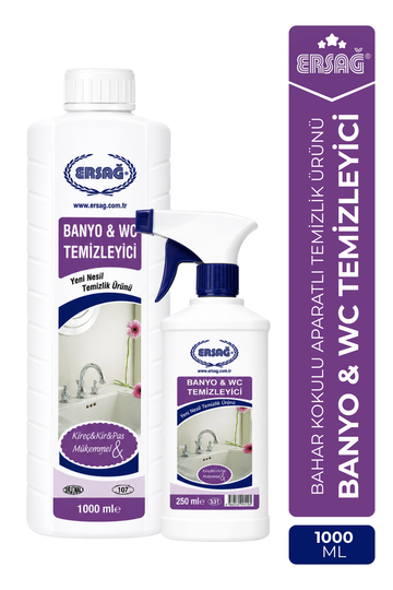 ERSAĞ Aparatlı Banyo WC Temizleyici 1000 ML