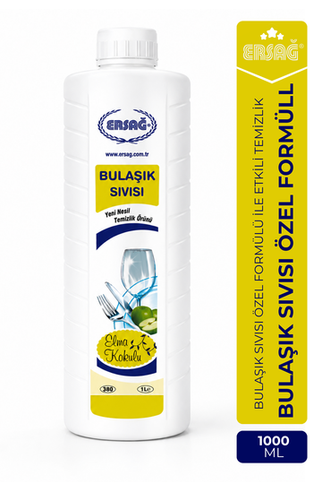 ERSAĞ Bulaşık Sıvısı Elma Kokulu 1000 ML