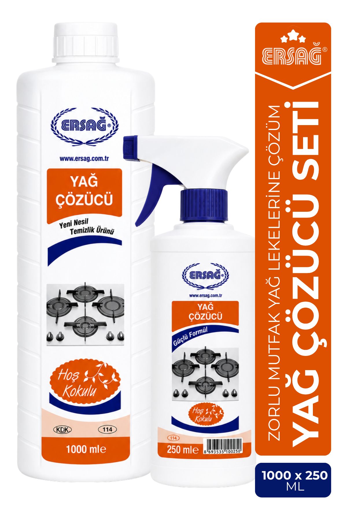ERSAĞ Aparatlı Yağ Çözücü 1000 ML