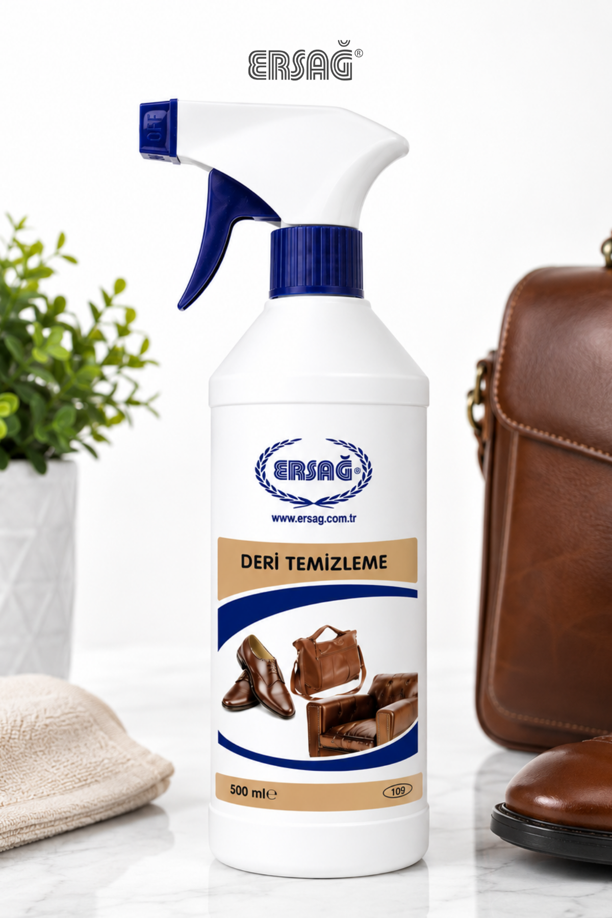ERSAĞ Deri Temizleme Sıvısı 500 ML