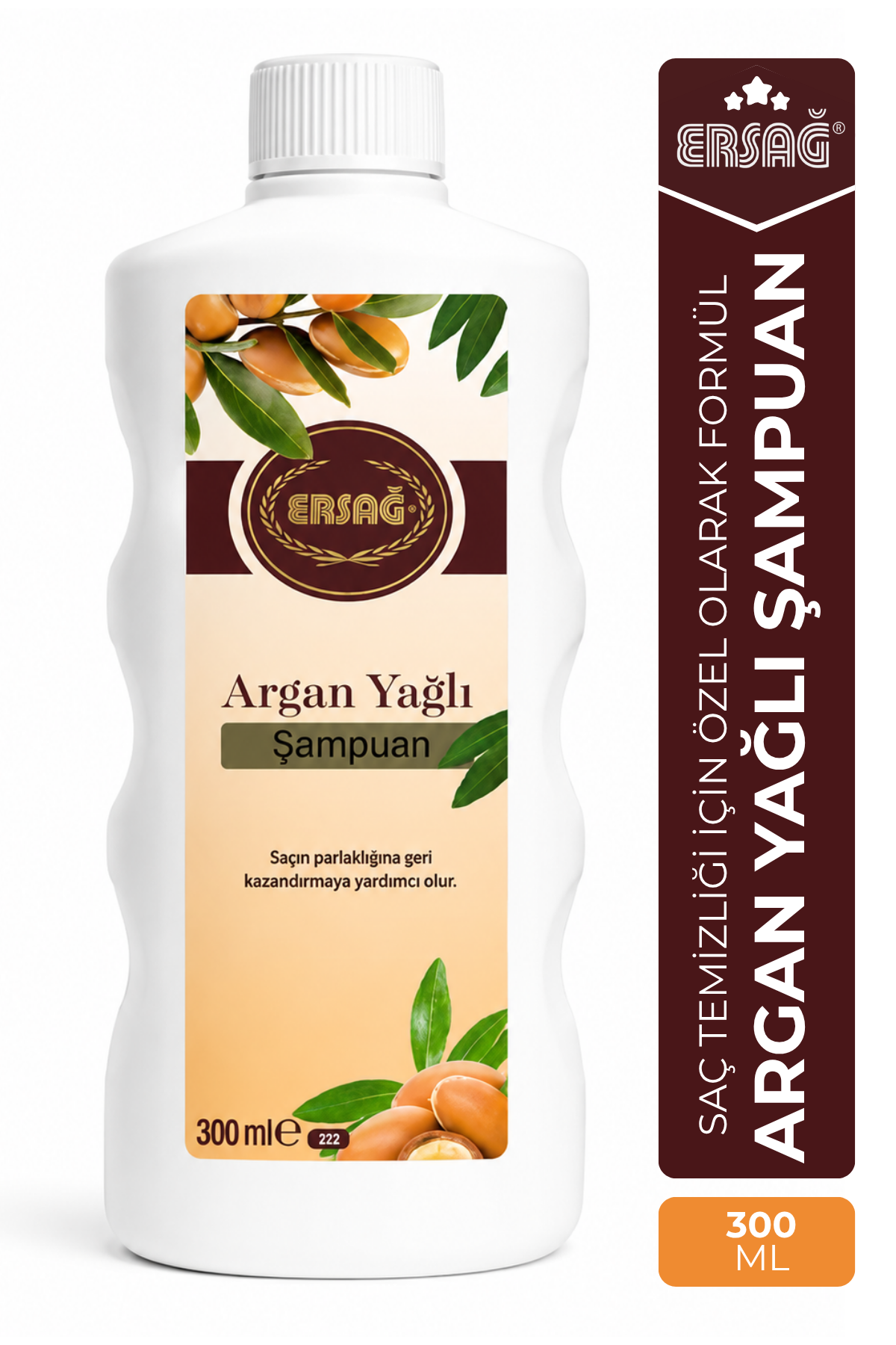 ERSAĞ Argan Yağlı Şampuan 300 ML