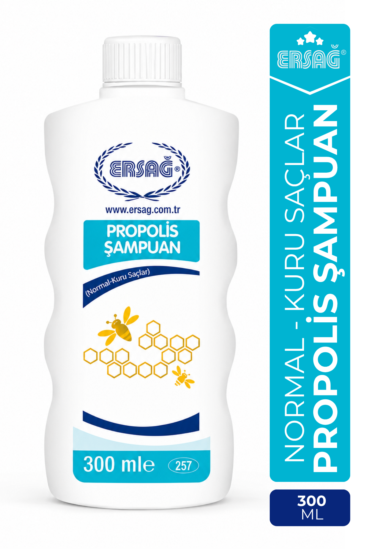 ERSAĞ Propolisli Şampuan Normal-Kuru Saçlar 300 ML