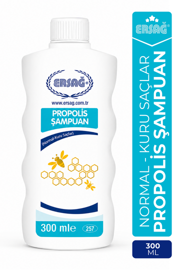 ERSAĞ Propolisli Şampuan Normal-Kuru Saçlar 300 ML