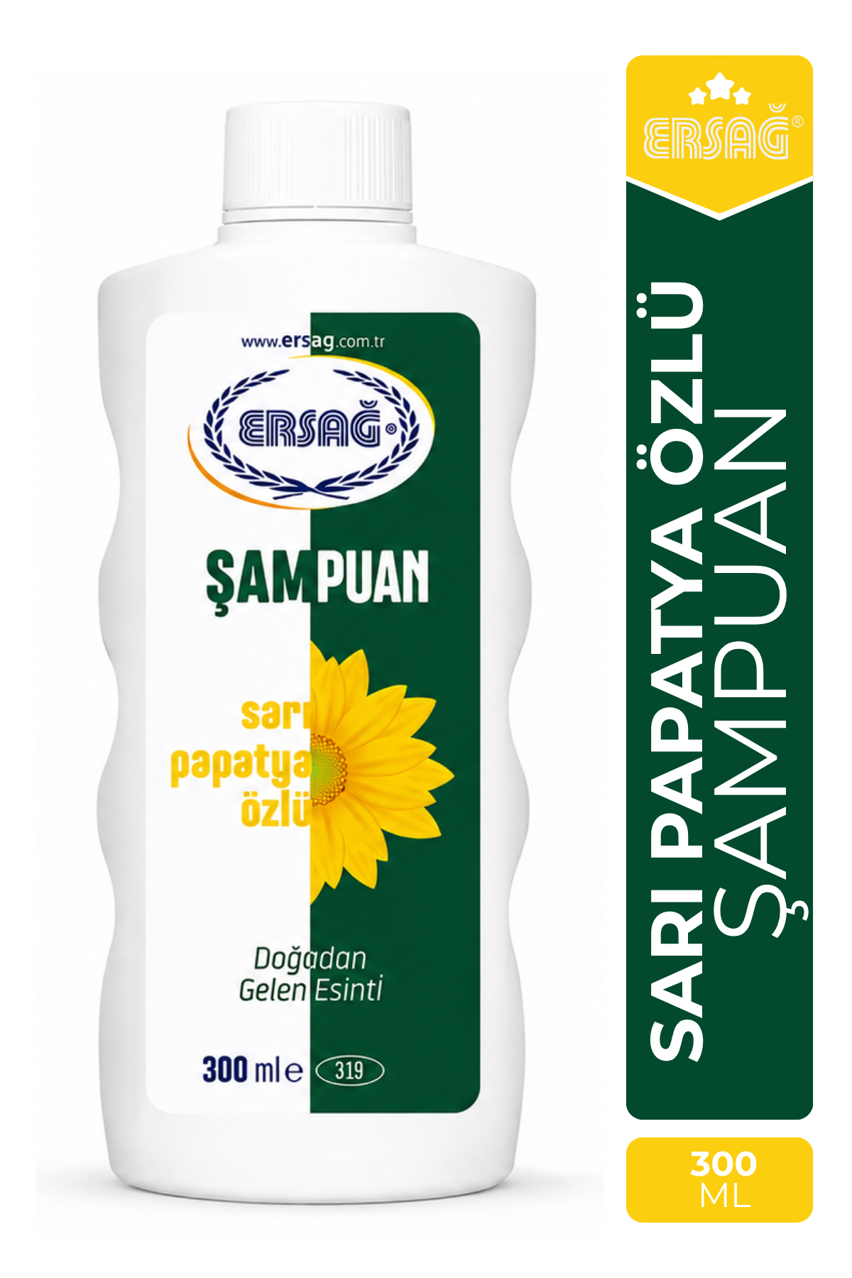 ERSAĞ Sarı Papatya Özlü Şampuan 300 ML