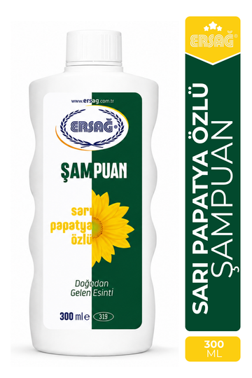 ERSAĞ Sarı Papatya Özlü Şampuan 300 ML