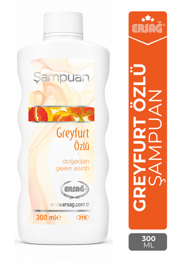 ERSAĞ Greyfurt Özlü Şampuan 300 ML