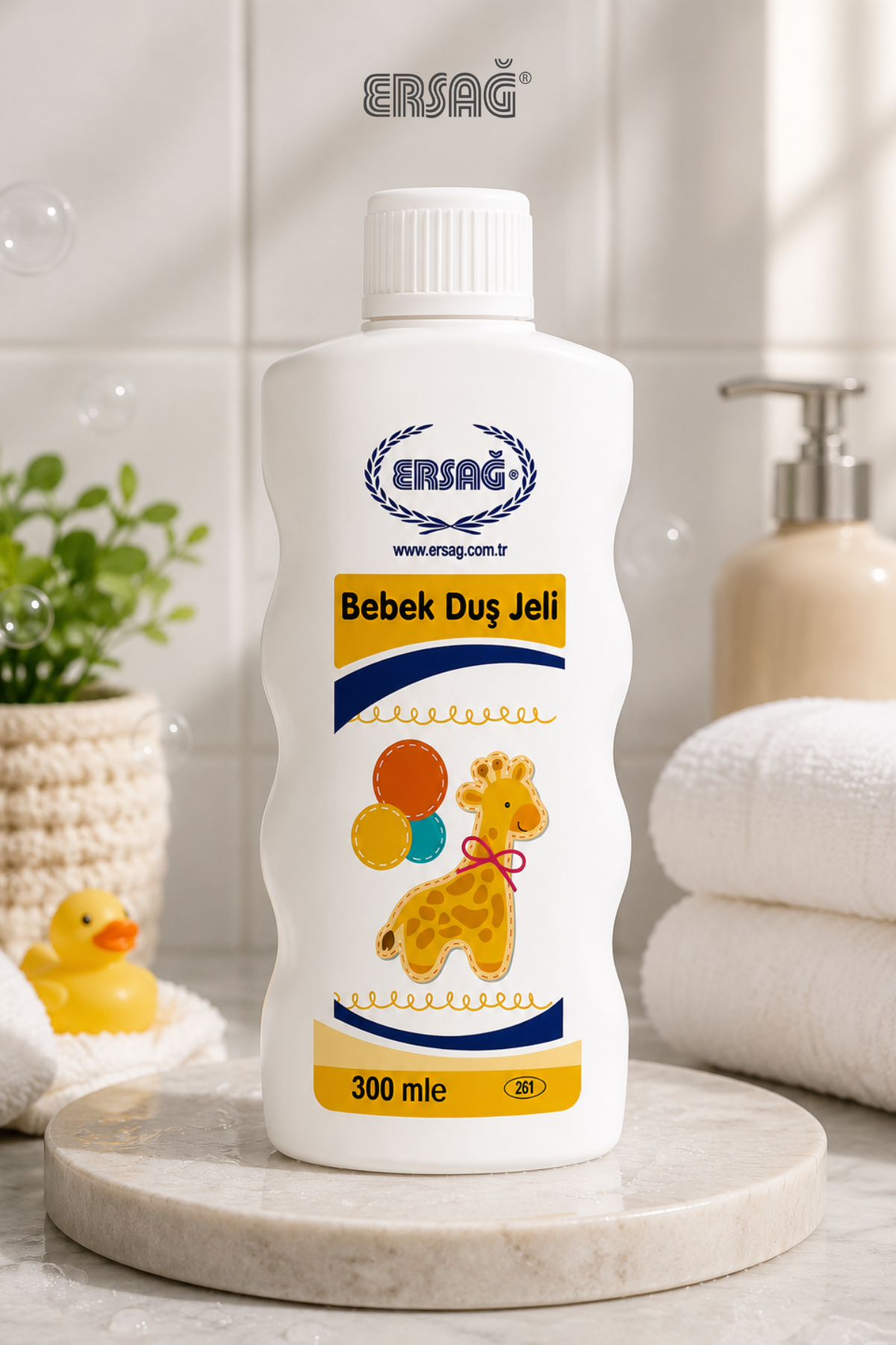 ERSAĞ Bebek Duş Jeli 300 ML