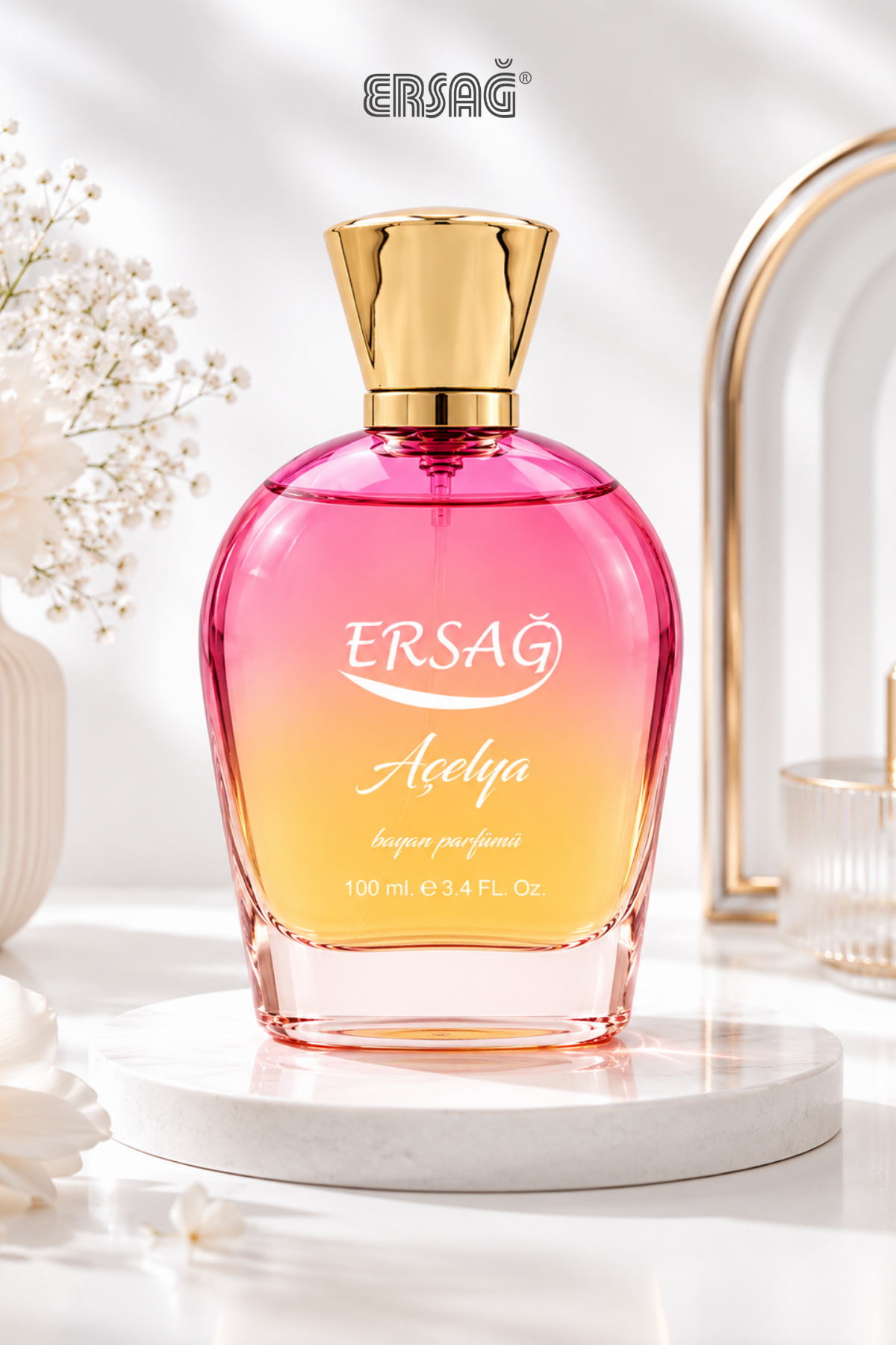 ERSAĞ Açelya Edp Alkolsüz Kadın Parfümü 100 CC
