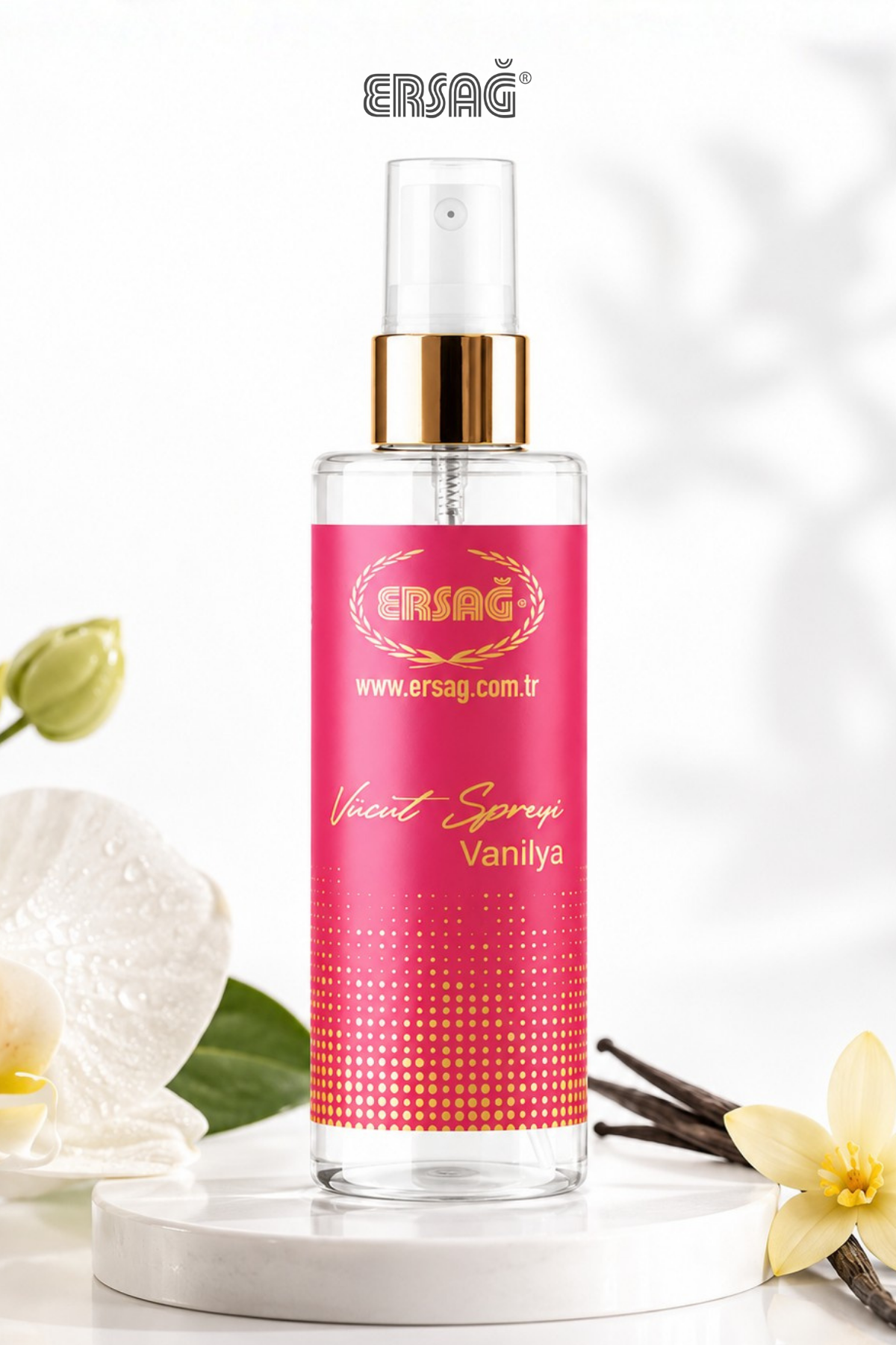 ERSAĞ Vanilya Kadın Vücut Spreyi 200 ML