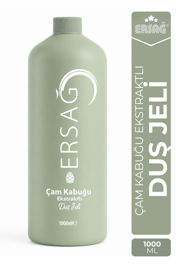 ERSAĞ Çam Kabuğu Ekstraktlı Duş Jeli 1000 ML