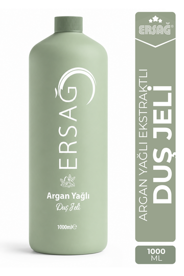 ERSAĞ Argan Yağlı Duş Jeli 1000 ML