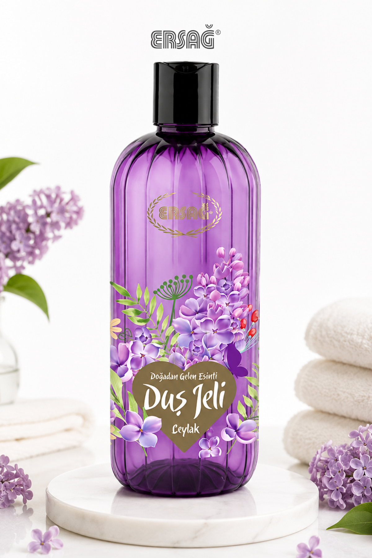 ERSAĞ Leylak Kokulu Duş Jeli 500 ML