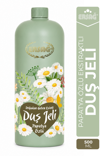 ERSAĞ Papatya Özlü Duş Jeli 500 ML