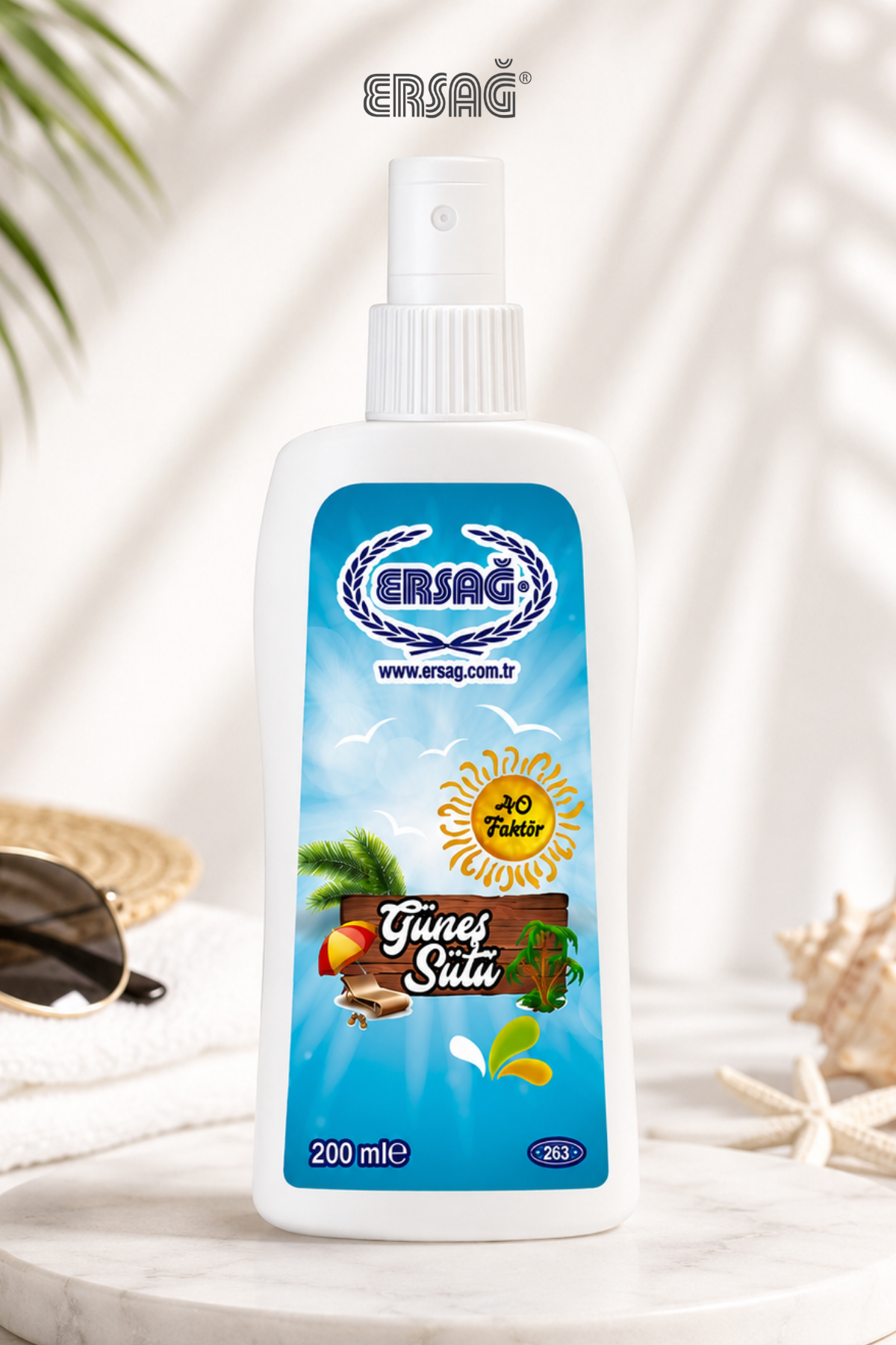 ERSAĞ Güneş Sütü 200 ML
