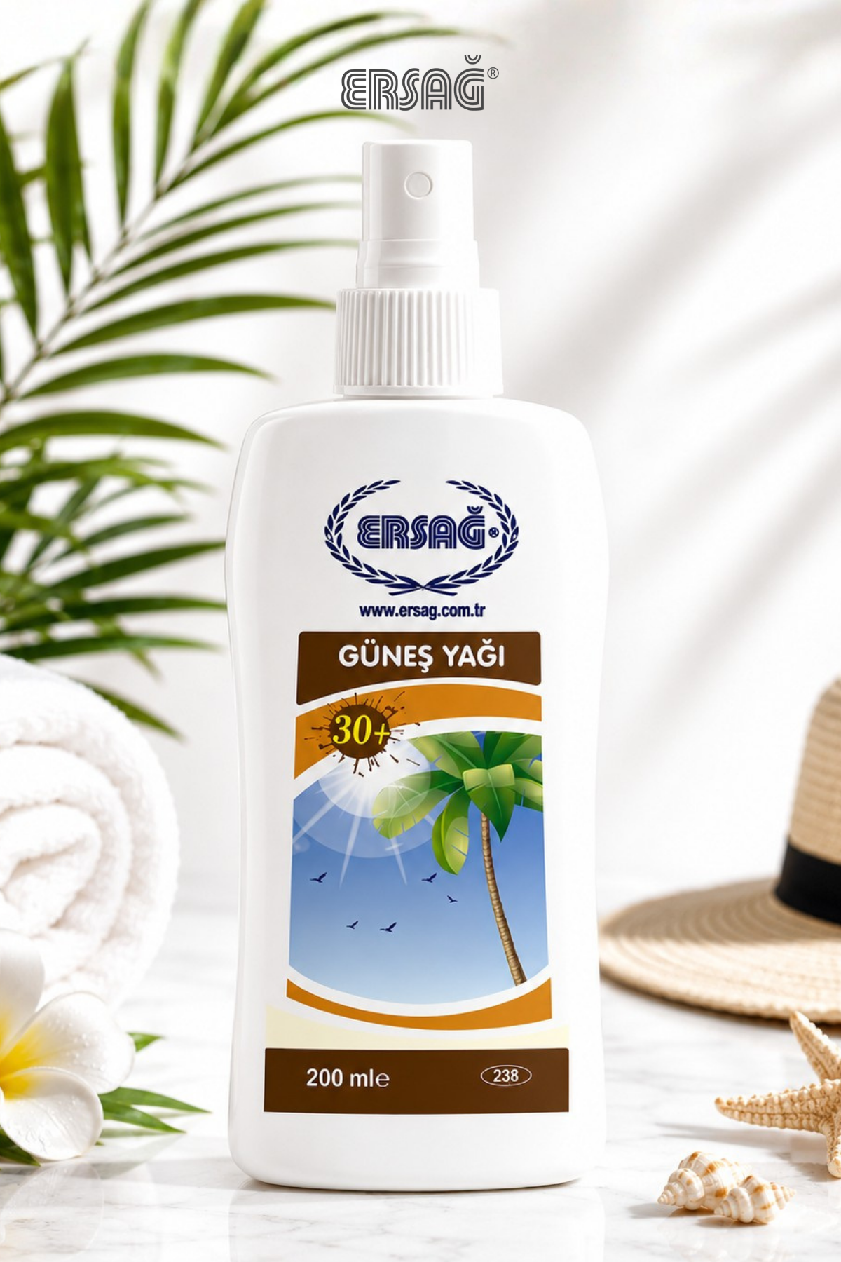 ERSAĞ Güneş Yağı 200 ML