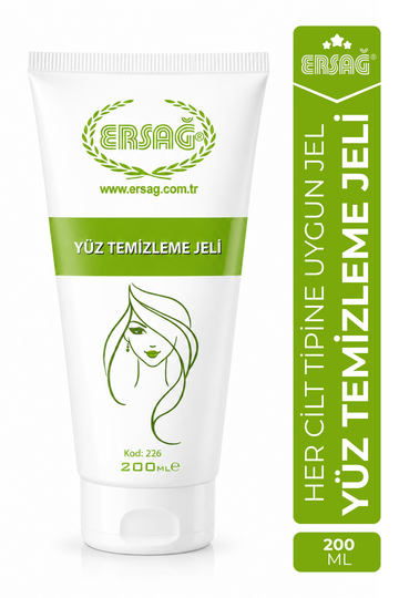 ERSAĞ Yüz Temizleme Jeli 200 ML