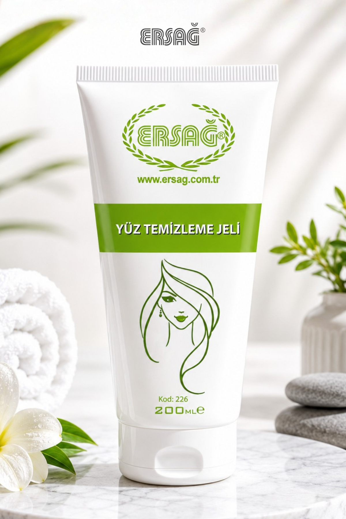 ERSAĞ Yüz Temizleme Jeli 200 ML