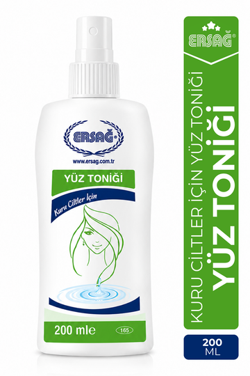 ERSAĞ Yüz Toniği Kuru Ciltler İçin 200 ML