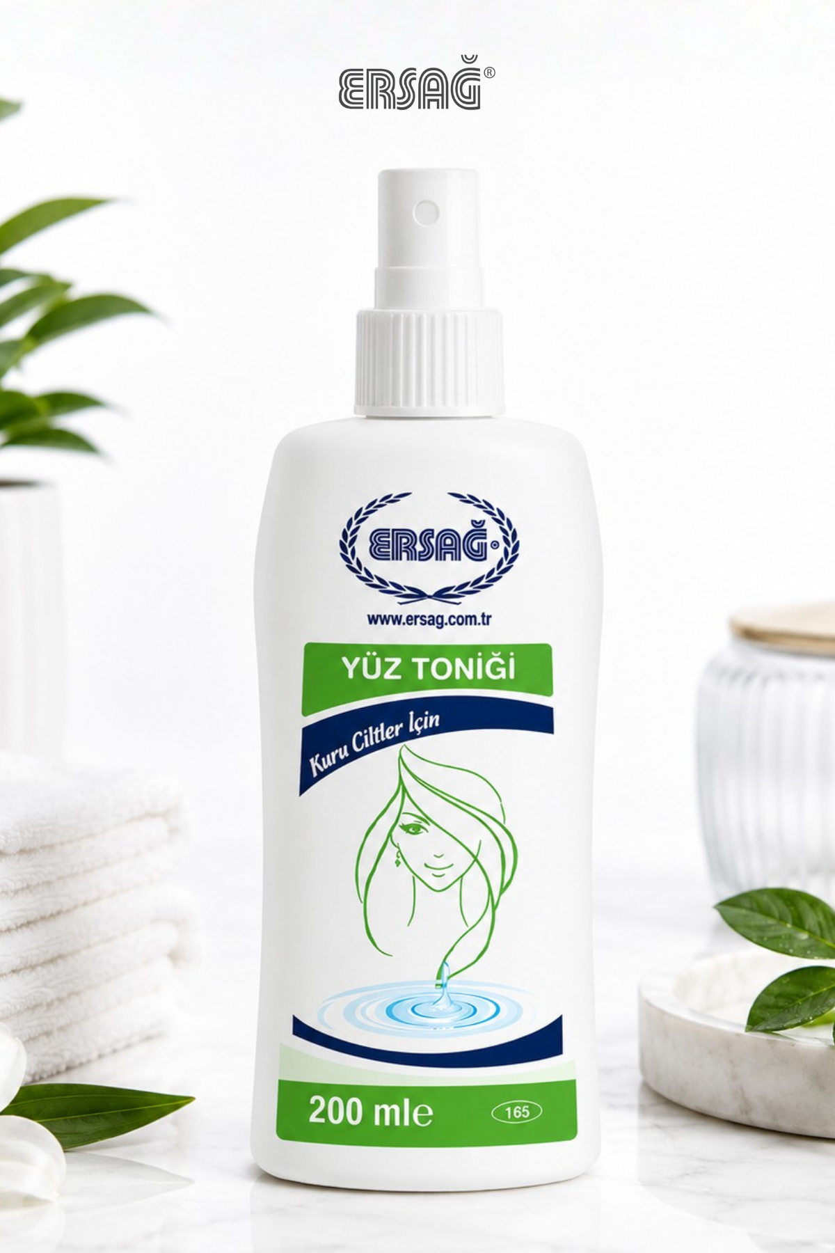 ERSAĞ Yüz Toniği Kuru Ciltler İçin 200 ML