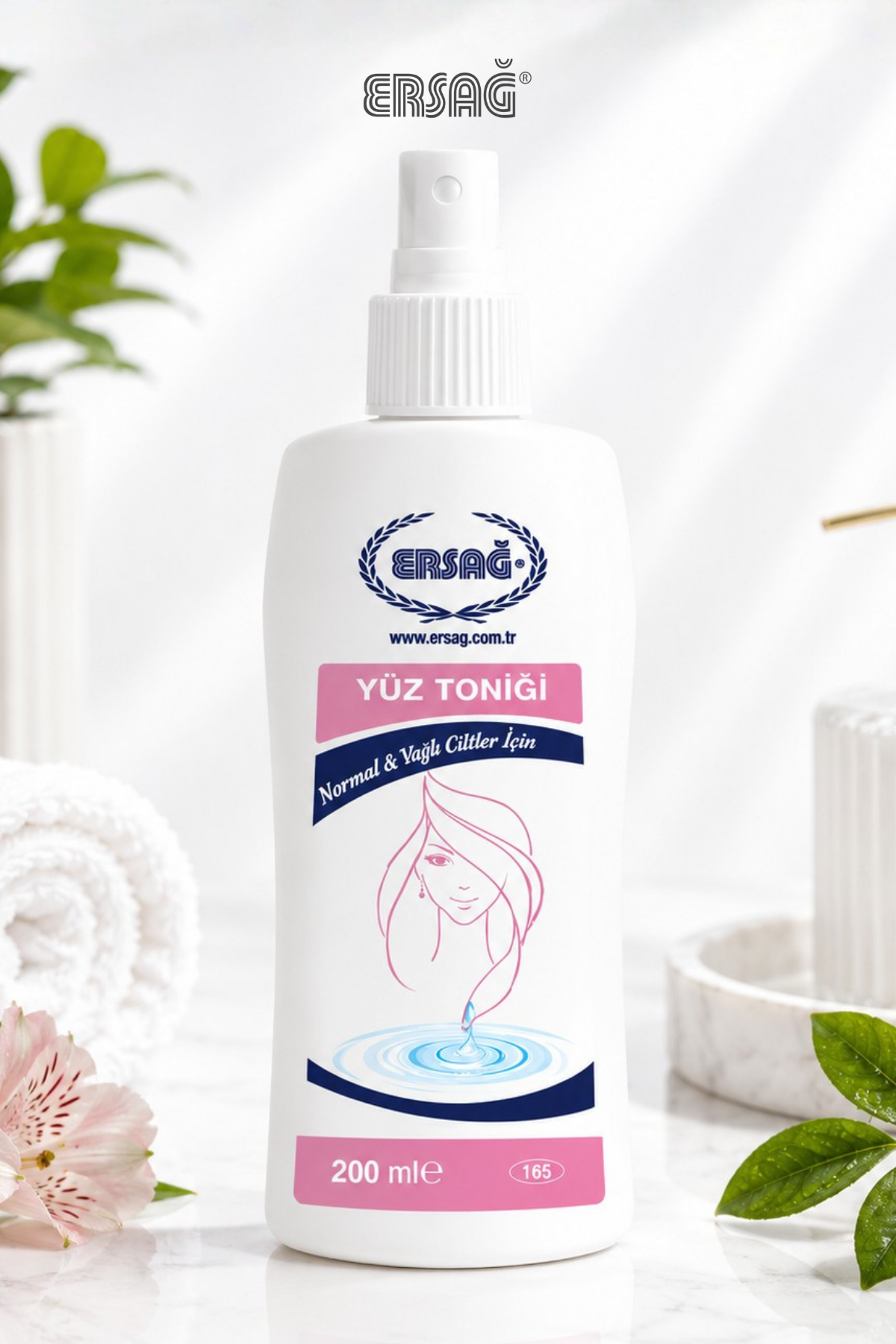 ERSAĞ Yüz Toniği Normal ve Yağlı Ciltler İçin 200 ML