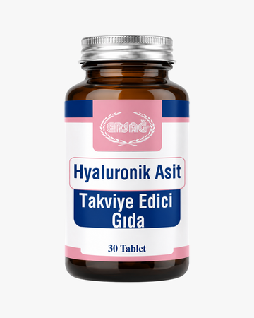 ERSAĞ Hyaluronik Asit İçeren Takviye Edici Gıda 30 Tablet