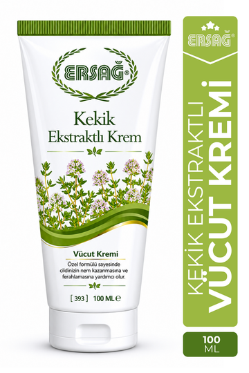 ERSAĞ Kekik Ekstraktlı Krem 100 ML