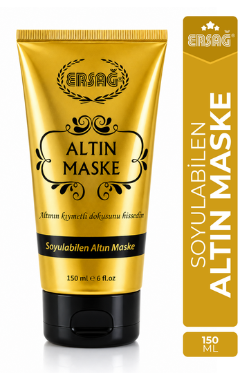 ERSAĞ Soyulabilen Altın Maske 150 ML