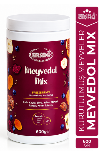 ERSAĞ Meyvedol Mix 600 GR Meyveli Toz İçecek